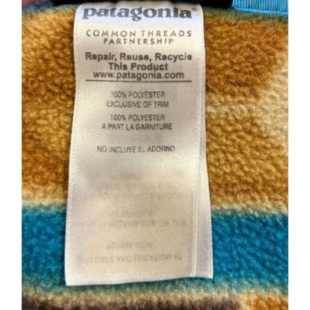 Patagonia Synchilla RARE Snap-T Fleece Aztec‎ Tribal Southwestern Printed Small - Picture 6 of 7